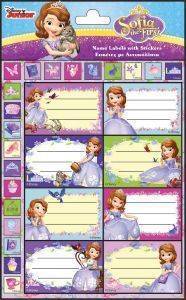 ΕΤΙΚΕΤΑ GLITTER SOFIA THE FIRST ΕΤΙΚΕΤΑ GLITTER SOFIA THE FIRST