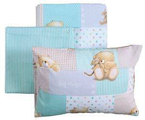 ΒΡΕΦΙΚΑ ΣΕΝΤΟΝΙΑ ΚΟΥΝΙΑΣ NEF NEF BIG HUGS MINT 120X170 3ΤΜΧ ΒΡΕΦΙΚΑ ΣΕΝΤΟΝΙΑ ΚΟΥΝΙΑΣ NEF NEF BIG HUGS MINT 120X170 3ΤΜΧ