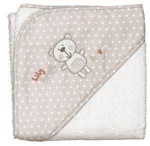 ΚΑΠΑ NEF NEF BABY BEAR ECRU 75Χ75 ΚΑΠΑ NEF NEF BABY BEAR ECRU 75Χ75