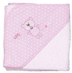 ΚΑΠΑ NEF NEF BABY BEAR PINK 75Χ75 ΚΑΠΑ NEF NEF BABY BEAR PINK 75Χ75