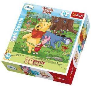 ΠΑΙΔΙΚΟ PUZZLE 3D TREFL WINNIE THE POOH 48 PCS ΠΑΙΔΙΚΟ PUZZLE 3D TREFL WINNIE THE POOH 48 PCS