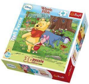  PUZZLE 3D TREFL WINNIE THE POOH 48 PCS