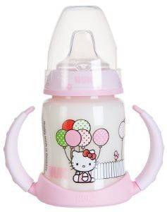 ΜΠΙΜΠΕΡΟ ΕΚΠΑΙΔΕΥΣΗΣ NUK FIRST CHOICE HELLO KITTY 150ML ΡΟΖ ΜΠΙΜΠΕΡΟ ΕΚΠΑΙΔΕΥΣΗΣ NUK FIRST CHOICE HELLO KITTY 150ML ΡΟΖ