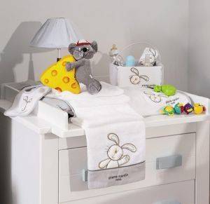 ΚΑΛΑΘΑΚΙ ΚΑΛΛΥΝΤΙΚΩΝ PIERRE CARDIN BABY BUNNY ΓΚΡΙ - ΛΕΥΚΟ ΚΑΛΑΘΑΚΙ ΚΑΛΛΥΝΤΙΚΩΝ PIERRE CARDIN BABY BUNNY ΓΚΡΙ - ΛΕΥΚΟ