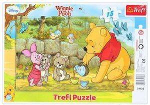 PUZZLE  TREFL WINNIE TEA 15 