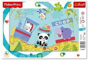 PUZZLE ΚΑΡΤΕΛΑ TREFL HAPPY TRAIN 15 ΚΟΜΜΑΤΙΑ PUZZLE ΚΑΡΤΕΛΑ TREFL HAPPY TRAIN 15 ΚΟΜΜΑΤΙΑ