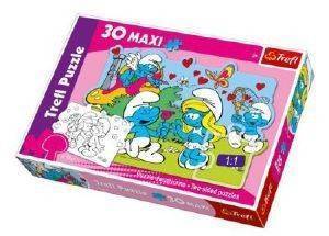 PUZZLE TREFL MAXI SMURFS   30 