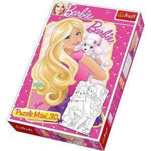 PUZZLE TREFL MAXI BARBIE ΔΙΠΛΗΣ ΟΨΕΩΣ 30 ΚΟΜΜΑΤΙΑ PUZZLE TREFL MAXI BARBIE ΔΙΠΛΗΣ ΟΨΕΩΣ 30 ΚΟΜΜΑΤΙΑ