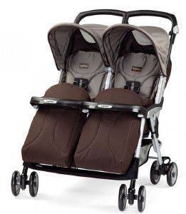 ΚΑΡΟΤΣΙ ΔΙΔΥΜΩΝ PEG-PEREGO ARIA TWIN ΚΑΦΕ ΚΑΡΟΤΣΙ ΔΙΔΥΜΩΝ PEG-PEREGO ARIA TWIN ΚΑΦΕ