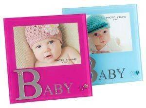 ΚΟΡΝΙΖΑ ΓΥΑΛΙΝΗ PHOTO FRAMES BABY BOY ΓΑΛΑΖΙΟ 15X10CM ΚΟΡΝΙΖΑ ΓΥΑΛΙΝΗ PHOTO FRAMES BABY BOY ΓΑΛΑΖΙΟ 15X10CM