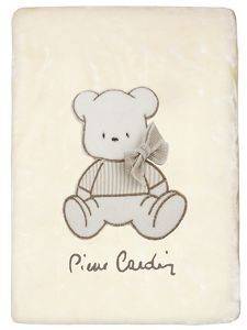 ΚΟΥΒΕΡΤΑ ΒΕΛΟΥΤΕ ΙΣΠΑΝΙΑΣ PIERRE CARDIN BABY BEAR BEIGE ΚΟΥΒΕΡΤΑ ΒΕΛΟΥΤΕ ΙΣΠΑΝΙΑΣ PIERRE CARDIN BABY BEAR BEIGE