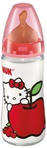 ΜΠΙΜΠΕΡΟ NUK F.C. PP LATEX HELLO KITTY M2 300ML ΚΟΚΚΙΝΟ ΜΠΙΜΠΕΡΟ NUK F.C. PP LATEX HELLO KITTY M2 300ML ΚΟΚΚΙΝΟ