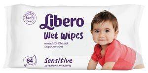����������� LIBERO WIPES SENSITIVE 64��� (2+2 ����)