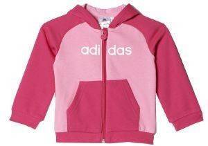ΖΑΚΕΤΑ ADIDAS PERFORMANCE FAVORITE HOODIE ΡΟΖ (74 CM) ΖΑΚΕΤΑ ADIDAS PERFORMANCE FAVORITE HOODIE ΡΟΖ (74 CM)