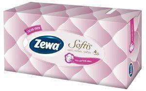ΧΑΡΤΟΜΑΝΤΗΛΑ ZEWA FACIAL BOX 4PLY 80ΤΜΧ. ΡΟΖ ΧΑΡΤΟΜΑΝΤΗΛΑ ZEWA FACIAL BOX 4PLY 80ΤΜΧ. ΡΟΖ