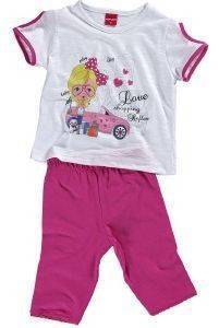 REFLEX ΒΡΕΦΙΚΟ ΣΕΤ REFLEX &quot;LOVE SHOPPING&quot; 74725 ΛΕΥΚΟ/ΦΟΥΞΙΑ (80ΕΚ.)-(6-12 ΜΗΝΩΝ)