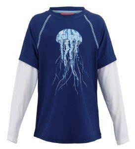 ΜΠΛΟΥΖΑ ΜΕ ΠΡΟΣΤΑΣΙΑ UV SUNUVA ΜΕΔΟΥΣΑ ΜΠΛΕ/ΛΕΥΚΟ