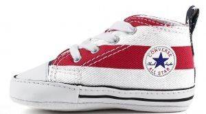 ΒΡΕΦΙΚΟ ΜΠΟΤΑΚΙ ΑΓΚΑΛΙΑΣ CONVERSE ALL STAR CHUCK TAYLOR FIRST HI 86421-602 ΛΕΥΚΟ/ΚΟΚΚΙΝΟ (EU:17) ΒΡΕΦΙΚΟ ΜΠΟΤΑΚΙ ΑΓΚΑΛΙΑΣ CONVERSE ALL STAR CHUCK TAYLOR FIRST HI 86421-602 ΛΕΥΚΟ/ΚΟΚΚΙΝΟ (EU:17)
