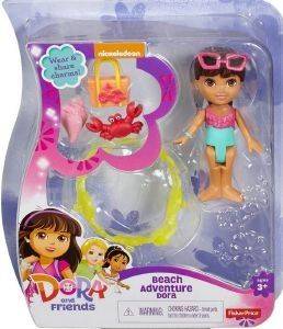 FISHER-PRICE FISHER PRICE DORA AND FRIENDS BEACH ADVENTURE ΜΙΝΙ ΦΙΓΟΥΡΑ ΝΤΟΡΑ ΚΑΙ ΦΙΛΕΣ