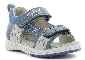 ������ KICKERS PLAZABI 414741 BLEU BLANC ������� (EU:23)