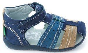  KICKERS BIGBAZAR 279054 MARINE BLEU BEIGE  (EU:19)