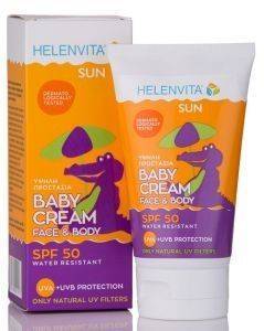    -  HELENVITA SUN BABY CREAM SPF 50 FACE & BODY 100ML