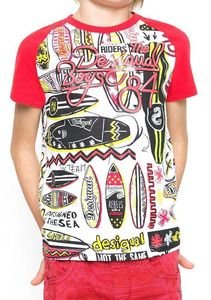 T-SHIRT DESIGUAL SEBASTIAN    (104.)-(3-4 )