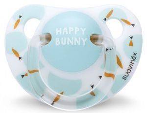 ΑΝΑΤΟΜΙΚΗ ΠΙΠΙΛΑ ΣΙΛΙΚΟΝΗ SUAVINEX 0ΜΗΝΩΝ+ HAPPY BUNNY MINT ΑΝΑΤΟΜΙΚΗ ΠΙΠΙΛΑ ΣΙΛΙΚΟΝΗ SUAVINEX 0ΜΗΝΩΝ+ HAPPY BUNNY MINT
