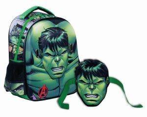 ΤΣΑΝΤΑ ΝΗΠΙΟΥ ΟΒΑΛ GIM HULK+ΜΑΣΚΑ ΤΣΑΝΤΑ ΝΗΠΙΟΥ ΟΒΑΛ GIM HULK+ΜΑΣΚΑ