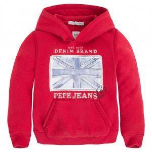 HOODIE PEPE JEANS SCOTT ΚΟΚΚΙΝΟ (110ΕΚ.)-(4-5ΕΤΩΝ) HOODIE PEPE JEANS SCOTT ΚΟΚΚΙΝΟ (110ΕΚ.)-(4-5ΕΤΩΝ)