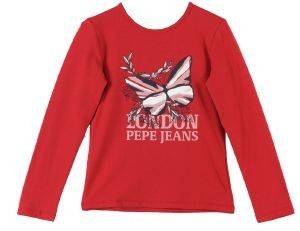 ΜΠΛΟΥΖΑ PEPE JEANS KATNIS ΚΟΚΚΙΝΟ (104ΕΚ.)-(3-4ΕΤΩΝ) ΜΠΛΟΥΖΑ PEPE JEANS KATNIS ΚΟΚΚΙΝΟ (104ΕΚ.)-(3-4ΕΤΩΝ)
