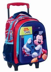 ΤΡΟΛΕΥ - ΤΣΑΝΤΑ ΝΗΠΙΟΥ ΟΒΑΛ GIM MICKEY GEEK 3D ΤΡΟΛΕΥ - ΤΣΑΝΤΑ ΝΗΠΙΟΥ ΟΒΑΛ GIM MICKEY GEEK 3D