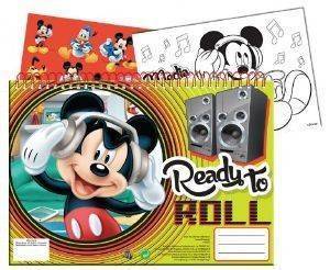 ΜΠΛΟΚ ΖΩΓΡΑΦΙΚΗΣ 40Φ ΜΕ STICKERS MICKEY MOUSE ΜΠΛΟΚ ΖΩΓΡΑΦΙΚΗΣ 40Φ ΜΕ STICKERS MICKEY MOUSE