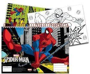 ΜΠΛΟΚ ΖΩΓΡΑΦΙΚΗΣ 40Φ ΜΕ STICKERS SPIDERMAN ΜΠΛΟΚ ΖΩΓΡΑΦΙΚΗΣ 40Φ ΜΕ STICKERS SPIDERMAN