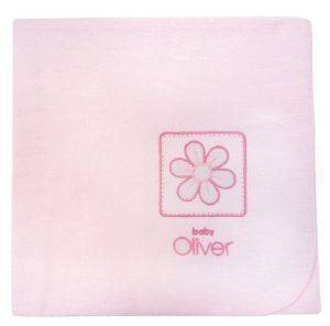 ΠΑΝΑ ΑΓΚΑΛΙΑΣ ΦΑΝΕΛΕΝΙΑ BABY OLIVER ΜΑΡΓΑΡΙΤΑ ΡΟΖ 80X80CM ΠΑΝΑ ΑΓΚΑΛΙΑΣ ΦΑΝΕΛΕΝΙΑ BABY OLIVER ΜΑΡΓΑΡΙΤΑ ΡΟΖ 80X80CM