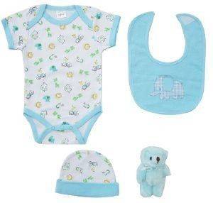 ΣΕΤ ΔΩΡΟΥ BEBE PALAMAIKI ELEPHANT 4ΤΜΧ (0-6ΜΗΝΩΝ) ΣΕΤ ΔΩΡΟΥ BEBE PALAMAIKI ELEPHANT 4ΤΜΧ (0-6ΜΗΝΩΝ)