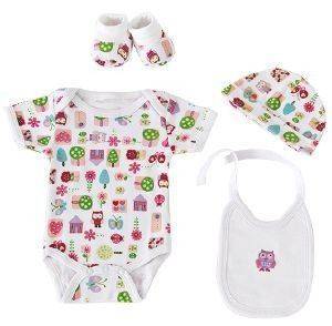 ΣΕΤ ΔΩΡΟΥ BEBE PALAMAIKI OWL 4ΤΜΧ (0-6ΜΗΝΩΝ) ΣΕΤ ΔΩΡΟΥ BEBE PALAMAIKI OWL 4ΤΜΧ (0-6ΜΗΝΩΝ)