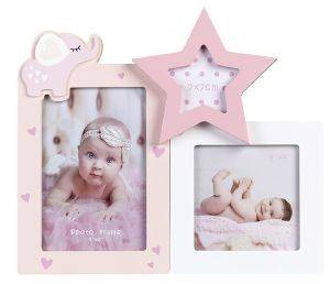  MDF PHOTO FRAMES BABY GIRL  26.5X21CM