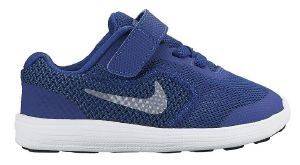 ΠΑΠΟΥΤΣΙ NIKE REVOLUTION 3 TDV ΜΠΛΕ/ΑΣΗΜΙ (USA:6C, EU:22) ΠΑΠΟΥΤΣΙ NIKE REVOLUTION 3 TDV ΜΠΛΕ/ΑΣΗΜΙ (USA:6C, EU:22)