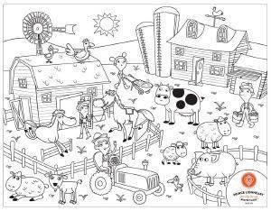 ΣΟΥΠΛΑ COLOR & DRAW PLACEMAT PRINCE LIONHEART FARM (ΜΕ 4 ΜΑΡΚΑΔΟΡΟΥΣ) ΣΟΥΠΛΑ COLOR & DRAW PLACEMAT PRINCE LIONHEART FARM (ΜΕ 4 ΜΑΡΚΑΔΟΡΟΥΣ)