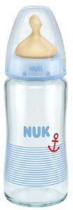 ΜΠΙΜΠΕΡΟ NUK F.C. PLUS ΓΥΑΛΙΝΟ LATEX M1 240ML ΜΠΛΕ ΑΓΚΥΡΑ ΜΠΙΜΠΕΡΟ NUK F.C. PLUS ΓΥΑΛΙΝΟ LATEX M1 240ML ΜΠΛΕ ΑΓΚΥΡΑ