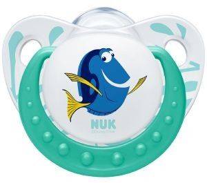 ΠΙΠΙΛΑ NUK TRENDLINE FINDING DORY ΣΙΛΙΚΟΝΗΣ ΜΕ ΚΡΙΚΟ ΤΙΡΚΟΥΑΖ ΜΕΓ.2 ΠΙΠΙΛΑ NUK TRENDLINE FINDING DORY ΣΙΛΙΚΟΝΗΣ ΜΕ ΚΡΙΚΟ ΤΙΡΚΟΥΑΖ ΜΕΓ.2