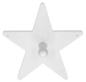 KIDS CONCEPT ΜΟΝΗ ΚΡΕΜΑΣΤΡΑ ΤΟΙΧΟΥ KIDS CONCEPT STAR ΑΣΤΕΡΙ ΛΕΥΚΟ 14CM