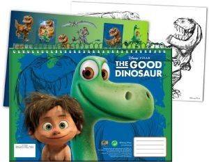 ΜΠΛΟΚ ΖΩΓΡΑΦΙΚΗΣ 40Φ ΜΕ STICKERS THE GOOD DINOSAUR ΜΠΛΟΚ ΖΩΓΡΑΦΙΚΗΣ 40Φ ΜΕ STICKERS THE GOOD DINOSAUR