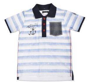 T-SHIRT POLO BLUE SEVEN SAILORS 816006  