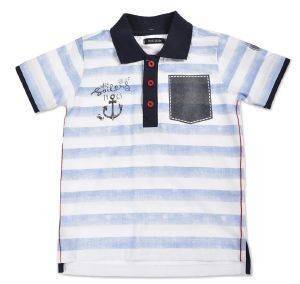 T-SHIRT POLO BLUE SEVEN SAILORS 816006 ΜΠΛΕ ΡΙΓΕ (98ΕΚ.)-(2-3ΕΤΩΝ) T-SHIRT POLO BLUE SEVEN SAILORS 816006 ΜΠΛΕ ΡΙΓΕ (98ΕΚ.)-(2-3ΕΤΩΝ)