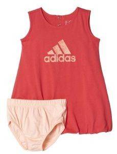 ADIDAS PERFORMANCE ΣΕΤ ΦΟΡΕΜΑΤΑΚΙ ADIDAS PERFORMANCE SUMMER SET ΡΟΖ/ΚΟΡΑΛΙ (68 CM)