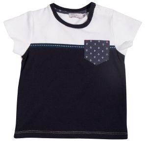 T-SHIRT PATACHOU 2433360 ΛΕΥΚΟ/ΣΚΟΥΡΟ ΜΠΛΕ (80ΕΚ.)-(6-12 ΜΗΝΩΝ) T-SHIRT PATACHOU 2433360 ΛΕΥΚΟ/ΣΚΟΥΡΟ ΜΠΛΕ (80ΕΚ.)-(6-12 ΜΗΝΩΝ)