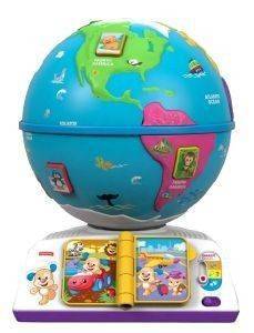   FISHER PRICE LAUGH & LEARN GREETINGS GLOBE