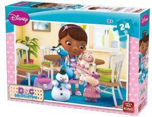 PUZZLE KING DOC MCSTUFFINS 24 ΚΟΜΜΑΤΙΑ PUZZLE KING DOC MCSTUFFINS 24 ΚΟΜΜΑΤΙΑ